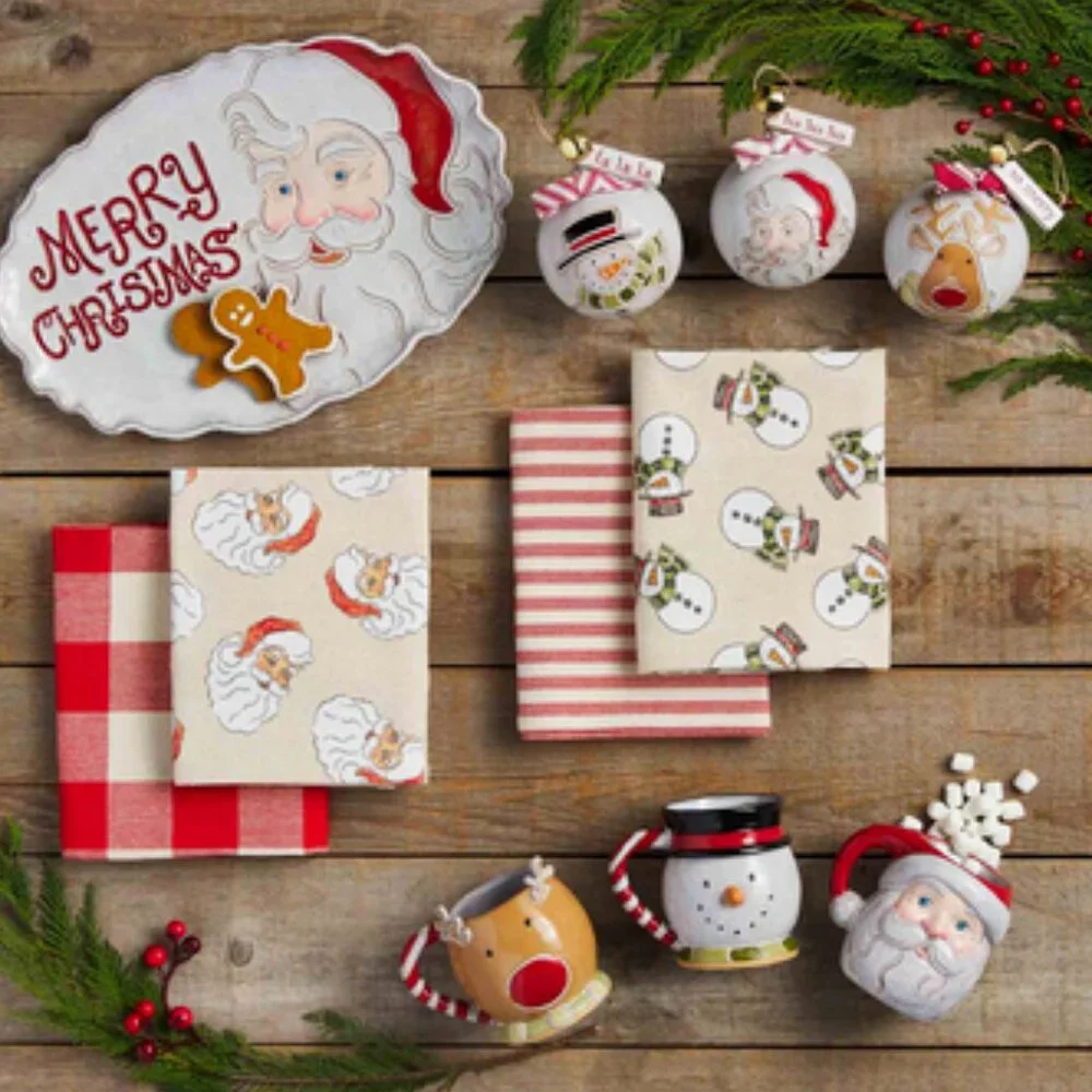 Mud Pie snowman christmas